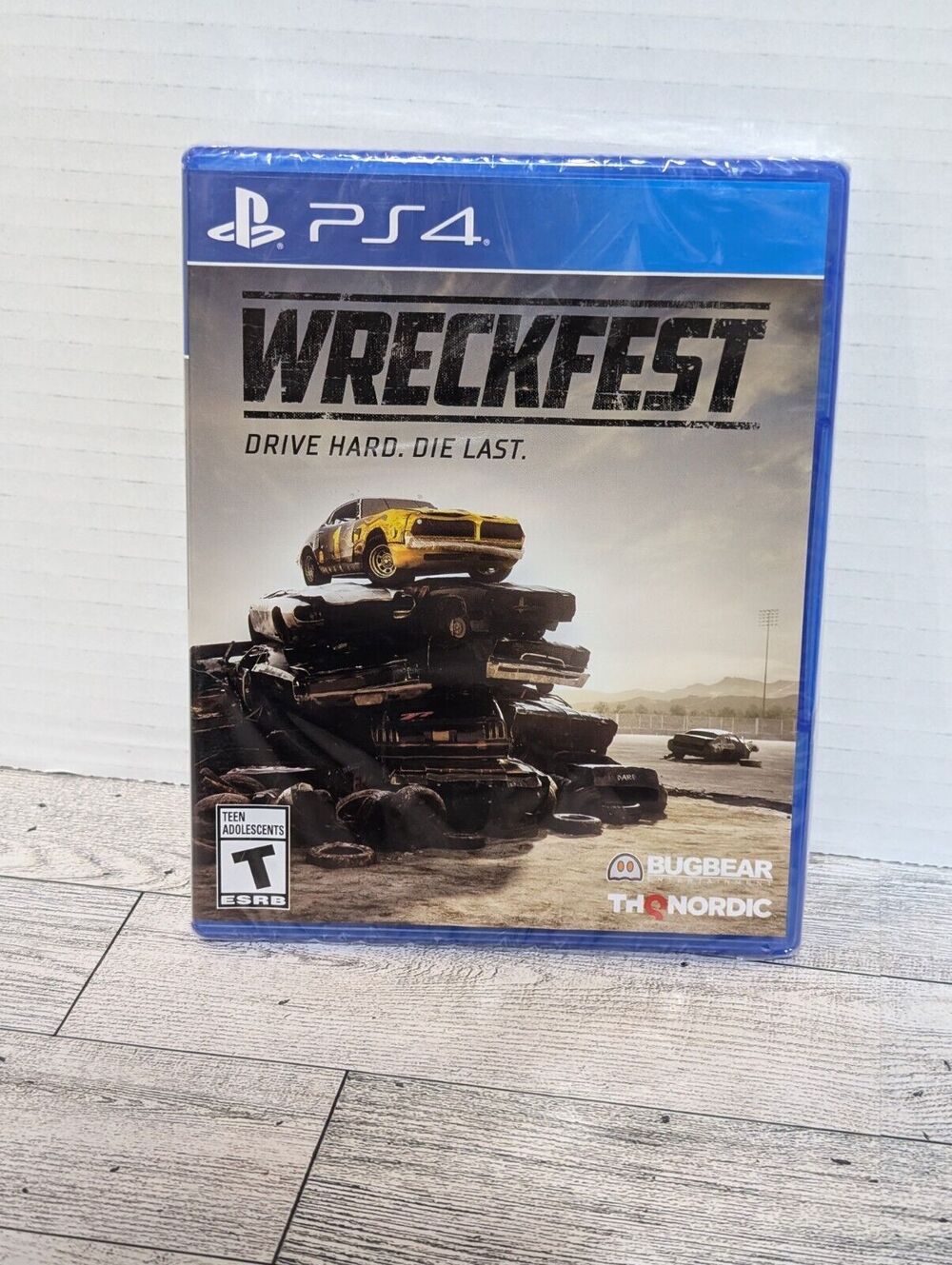 Wreckfest Drive Hard Die Last (PlayStation 4, PS4, 2018) Factory Sealed New